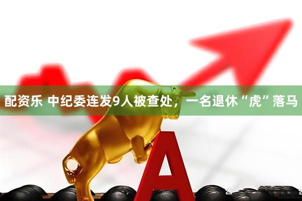 配资乐 中纪委连发9人被查处，一名退休“虎”落马
