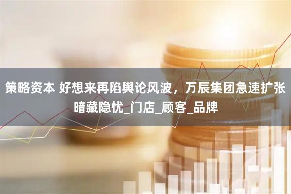 策略资本 好想来再陷舆论风波，万辰集团急速扩张暗藏隐忧_门店_顾客_品牌
